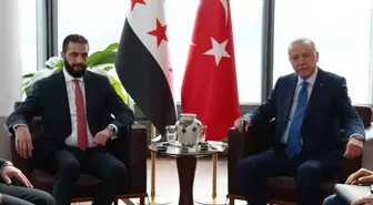 Cumhurbaşkanı Erdoğan, Suriye Cumhurbaşkanı Şara ile görüştü