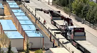 Adıyaman'da Madde Bağımlıları için Konteyner Kent Boşaltıldı