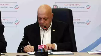 HAK-İŞ ve Kore Sendikalar Federasyonu Arasında İş Birliği Protokolü İmzalandı