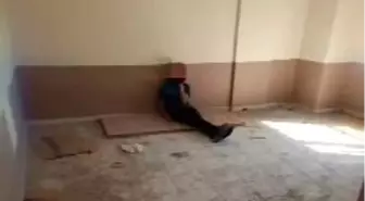 Kahta'daki Atıl Bina, Madde Bağımlılarından Temizlendi