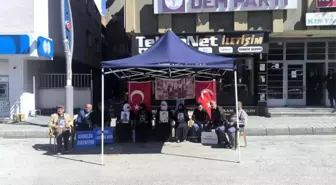 Muş'ta Ailelerin Terör Mağdurları İçin Eylemi Devam Ediyor