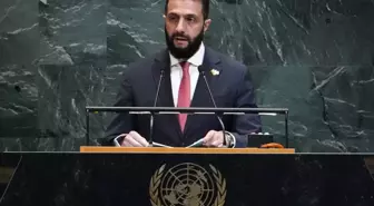 Şara'dan BM kürsüsünde tarihi çağrı: Suriye'ye yönelik yaptırımlar kaldırılmalı