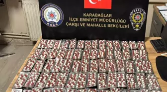 İzmir'de 2 Bin 760 Adet Sentetik Hap Ele Geçirildi