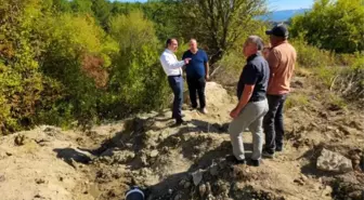 Yenipazar'da İçme Suyu Hattı Yenileme Çalışmaları Denetlendi
