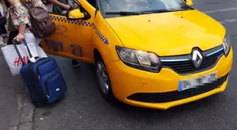 Bu resmen gasp! Taksicinin turistten aldığı paraya bakın