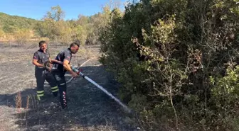 Burdur'da Tarladan Ormana Sıçrayan Yangın Kontrol Altına Alındı