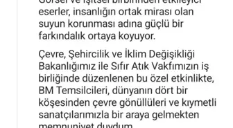Emine Erdoğan'dan New York'ta açılan 'Sıfır Atık Mavi-Damla Damla' sergisine ilişkin paylaşım