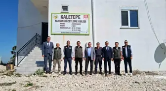 Kaymakam Öztürk Kaletepe Yangın Gözetleme Kulesi'ni Ziyaret Etti