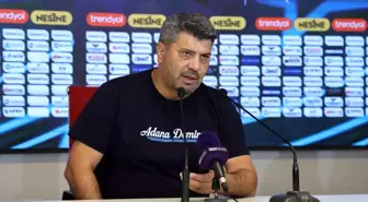 Adana Demirspor Teknik Direktörü Koray Palaz: 'Hak Eden Kazandı'