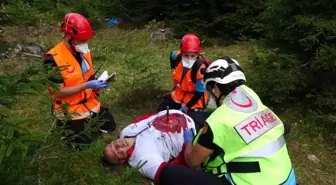 Trabzon'da Geniş Kapsamlı Arama-Kurtarma Tatbikatı Gerçekleştirildi
