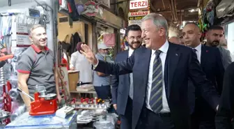 AK Parti Kayseri İl Teşkilatı'ndan Kapalı Çarşı Esnafına Ziyaret