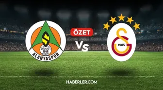Alanyaspor Galatasaray maç özeti ve golleri! (VİDEO) Alanyaspor GS geniş özeti! Golleri kim attı, maç kaç kaç bitti?
