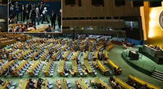 BM'de Netanyahu'ya protesto! Katılımcılar salonu terk etti