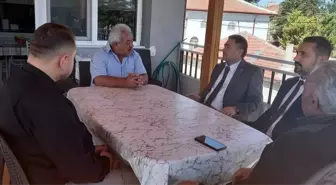 Emirdağ Müftüsü Eker'den Kıbrıs Gazisi Ali Yüksel'e ziyaret