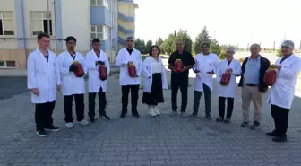 Malatya'da Meslek Lisesi Öğrencileri 1 Ton Salça Üretti