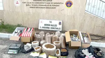 Mersin'de Kaçak Sigara Operasyonu: 1 Şüpheli Yakalandı