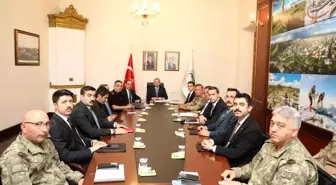 Kars'ta İl Güvenlik ve Asayiş Koordinasyon Toplantısı Düzenlendi