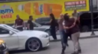 Bursa'da Trafik Tartışması Yumruk Yumruğa İki Sürücü Arasında Kavga Çıkardı