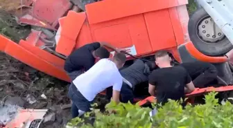 Zonguldak'ta Tır Kazası: Sürücü Yaralı