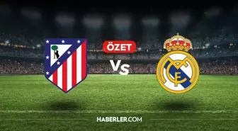 Atletico Madrid Real Madrid maç özeti ve golleri! (VİDEO) Atletico Madrid Real Madrid geniş özeti! Golleri kim attı, maç kaç kaç bitti?