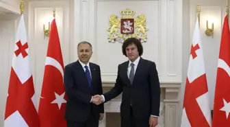 İçişleri Bakanı Ali Yerlikaya, Gürcistan Başbakanı ile Görüşme Gerçekleştirdi