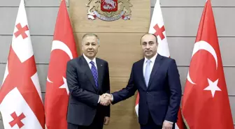İçişleri Bakanı Yerlikaya, Gürcistanlı Mevkidaşı ile Görüştü