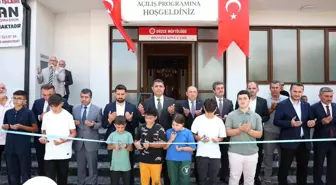 Düzce'de Yıkılan İhsaniye Köyü Camii Yeniden İnşa Edildi