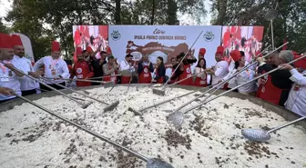 Edirne'de 6 Ton Pilav Pişirildi: Gastronomi Festivali Coşkusu