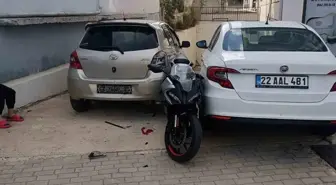 Edirne'de Motosiklet Kazası: 1 Yaralı