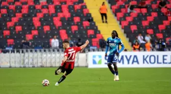 Gaziantep FK, Samsunspor'a Karşı İlk Yarıda 1-2 Geride