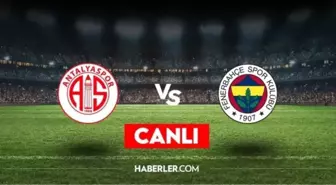 Fenerbahçe - Antalyaspor maçı BEIN SPORTS CANLI (ŞİFRESİZ) İZLE! Fenerbahçe - Antalyaspor maçı hangi kanalda, nasıl izlenir?