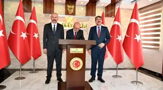 Bakan Şimşek, Batman'da Valiliği Ziyaret Etti