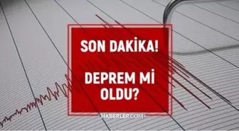 Kütahya'da deprem mi oldu? SON DAKİKA! 28 Eylül Kütahya'da az önce nerede, kaç şiddetinde deprem oldu?