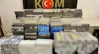 Mardin'de 15 Bin Paket Kaçak Sigara Ele Geçirildi