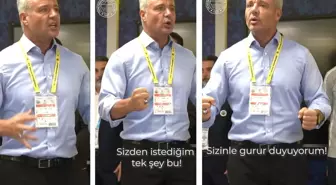 Sadettin Saran'dan soyunma odasında büyük ses getiren konuşma