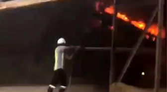 Adana'daki Tarımsal Atık Enerji Fabrikasında Yangın Kontrol Altına Alındı