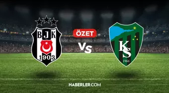 Beşiktaş Kocaelispor maç özeti ve golleri! (VİDEO) BJK Kocaelispor geniş özeti! Golleri kim attı, maç kaç kaç bitti?