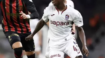Trabzonspor'un Yeni Transferi Oulai, İlk Maçında Taraftarlardan Tam Not Aldı