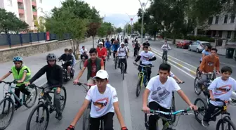 Erzincan'da Avrupa Spor Haftası Bisiklet Turu Coşkusu