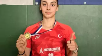 Aleyna Korkut, Finlandiya'da Badminton Şampiyonu Oldu