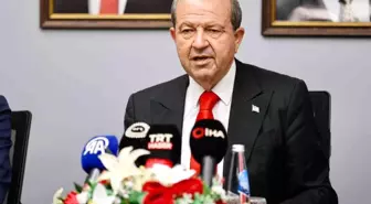 KKTC Cumhurbaşkanı Tatar: 'Bu toplantıların amacı iki devletin iş birliğinin sağlanması ve halkların yararına çalışmaların yapılması anlayışının...