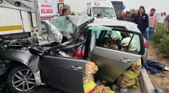 Manisa'da Zincirleme Kaza: 1 Ölü, 2 Yaralı