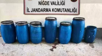 Niğde'de 920 Litre Kaçak Şarap Ele Geçirildi