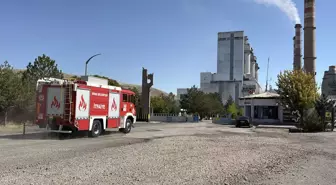 Sivas'ta Termik Santralde Yangın Kontrol Altına Alındı