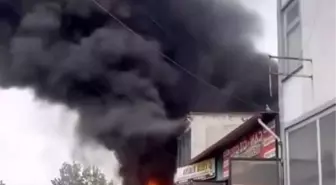 Çerkezköy'de Konteyner Yangını Panik Yarattı