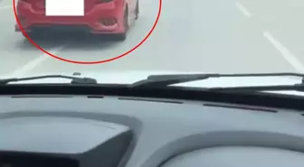 Bursa'da Sürücüler Makas Atıp Yarıştı
