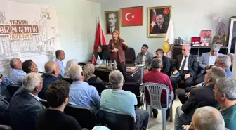 Milletvekili Ölmeztoprak Yazıhan'da Esnaf ve Vatandaşlarla Buluştu