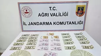 Ağrı'da Jandarma Operasyonunda Sahte Para Ele Geçirildi