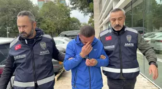 Samsun'da Hırsızlık Şüphelisi Tunç Ö., Alkollü İçeceklerle Yakalandı
