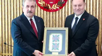 BBP Genel Başkanı Destici, KKTC Cumhuriyet Meclisi Başkanı Öztürkler ile bir araya geldi